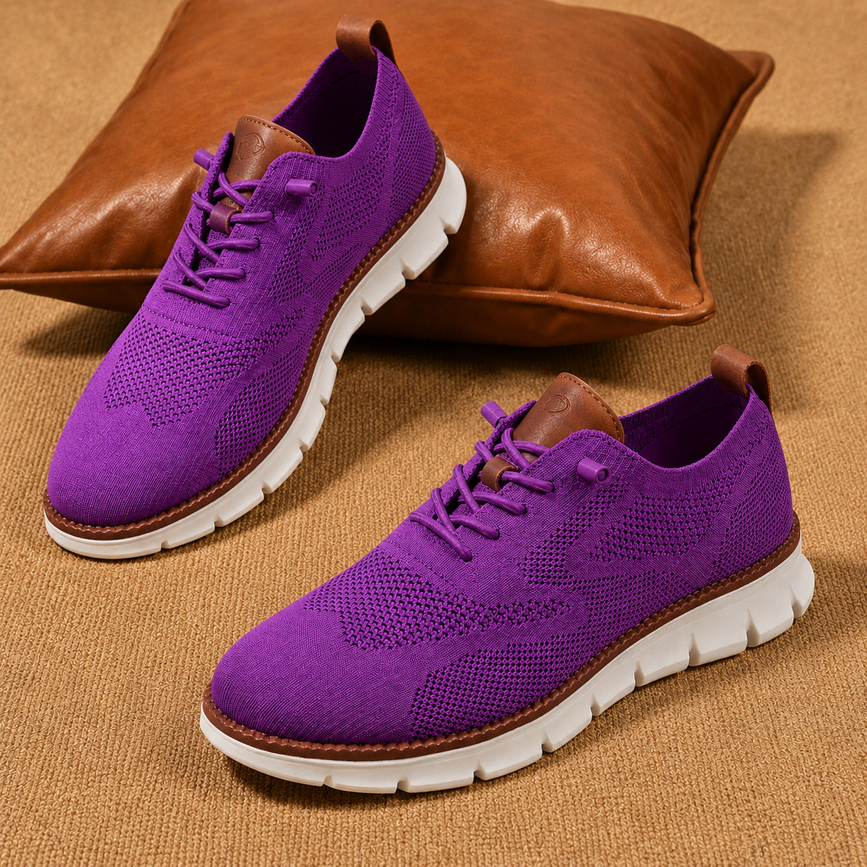 Bellkmart RelaxFit™ Women’s Wide Toe Box Knit Walking Shoes - Bellkmart