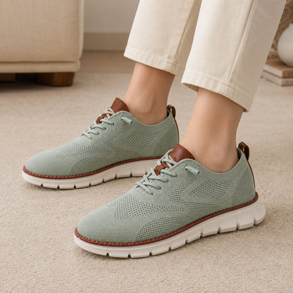 Bellkmart RelaxFit™ Women’s Wide Toe Box Knit Walking Shoes - Bellkmart