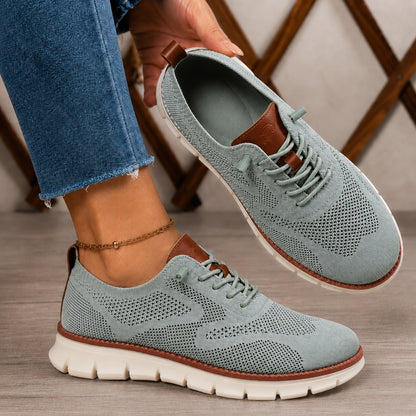 Bellkmart RelaxFit™ Women’s Wide Toe Box Knit Walking Shoes - Bellkmart