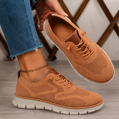 Bellkmart RelaxFit™ Women’s Wide Toe Box Knit Walking Shoes - Bellkmart