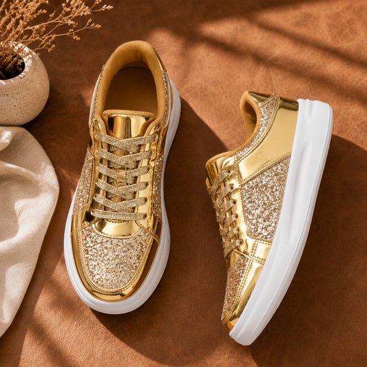 Bellkmart Spark-Step Glitter Sneakers