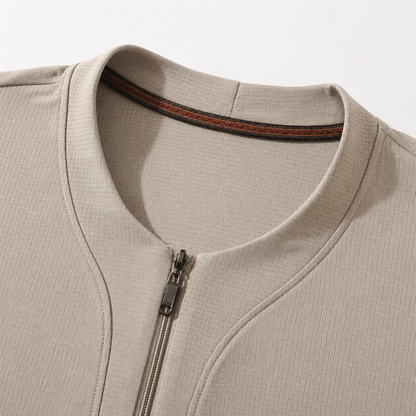 CoolSilk Zip Tee M-9XL - Bellkmart