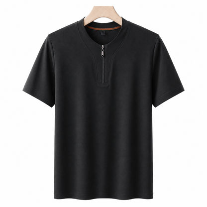 CoolSilk Zip Tee M-9XL - Bellkmart