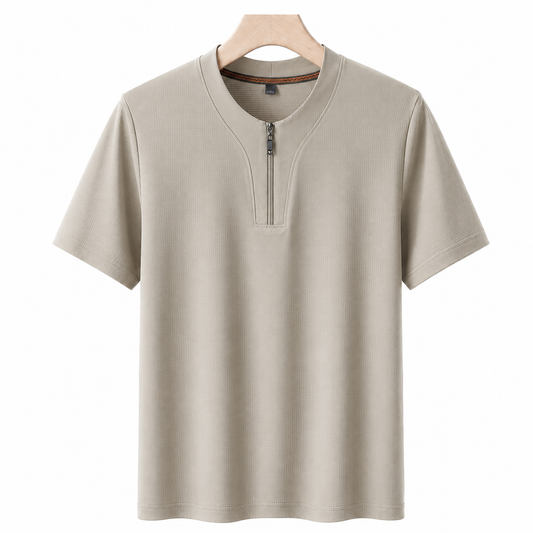 CoolSilk Zip Tee M-9XL - Bellkmart