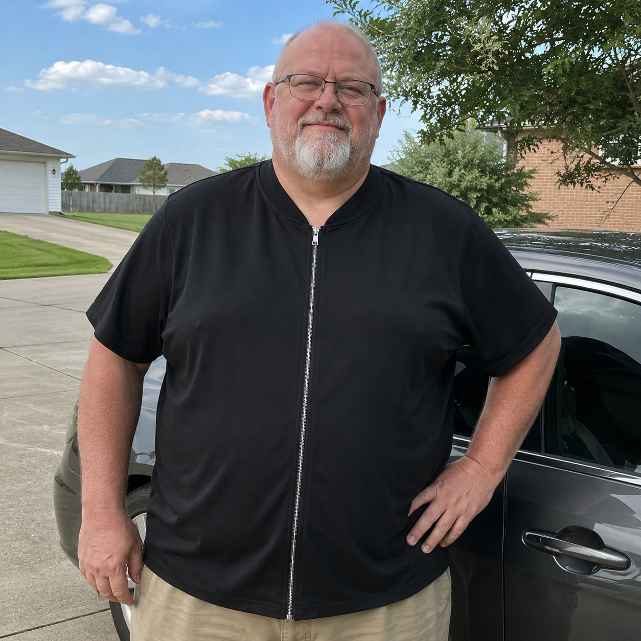 IceFlow Zip Tee 6XL-11XL - Bellkmart
