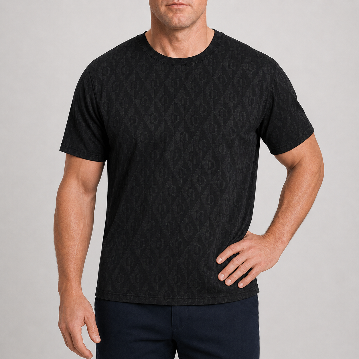 Arctic Silk Jacquard Tee 5XL-11XL - Bellkmart