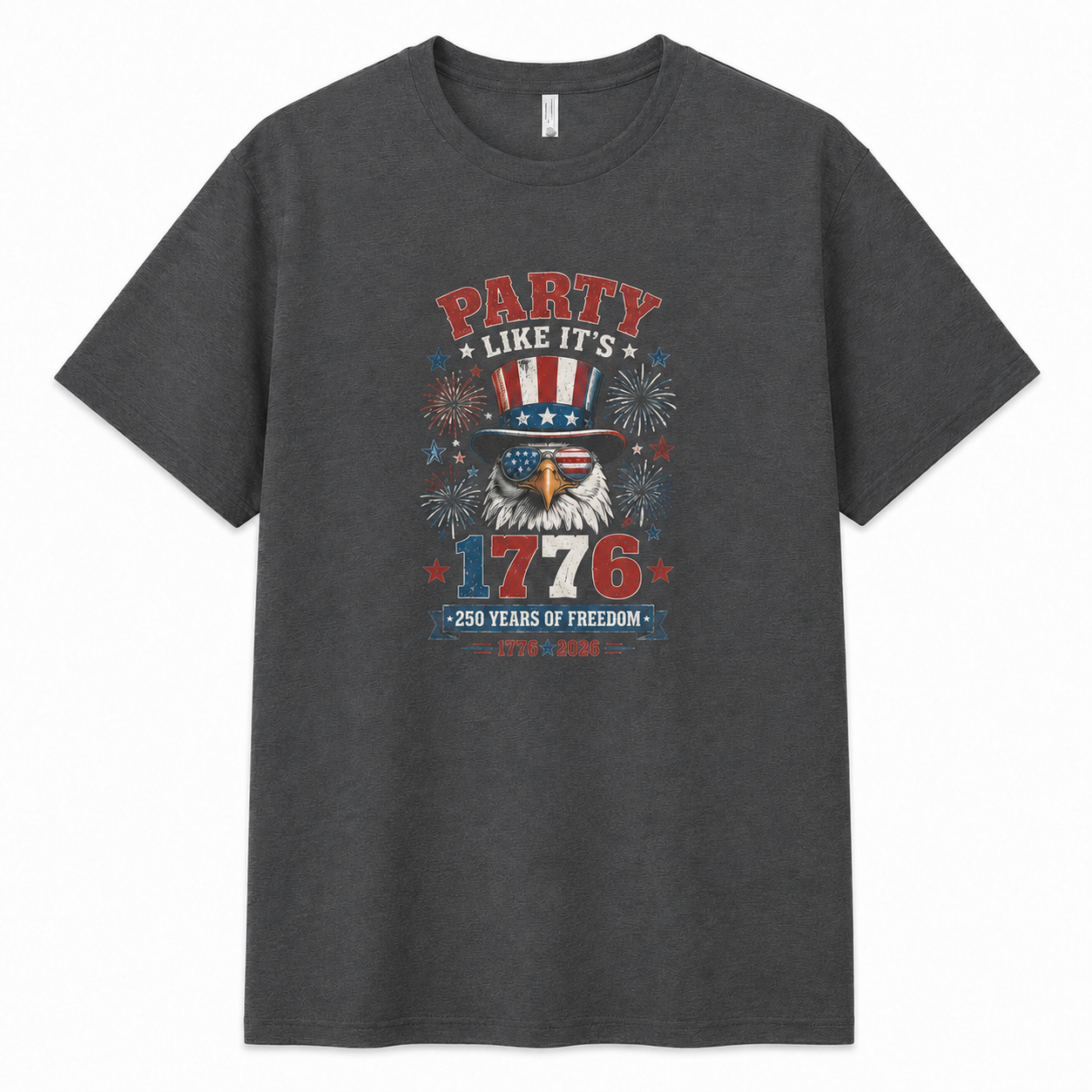 Men’s Party Like It’s 1776 Eagle Tee - Bellkmart
