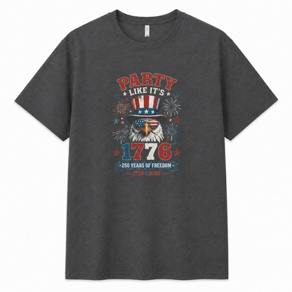Men’s Party Like It’s 1776 Eagle Tee - Bellkmart