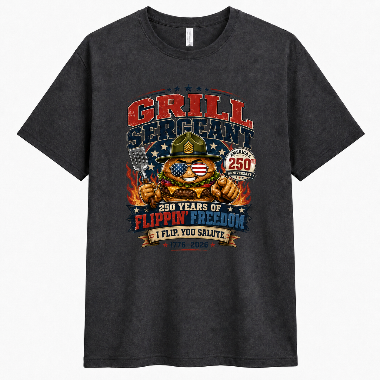 Men’s Grill Sergeant 250 BBQ Graphic Tee - Bellkmart