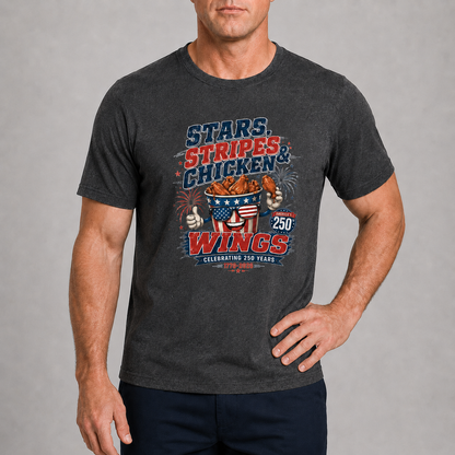 Men’s Stars Stripes & Wings 250th Tee - Bellkmart
