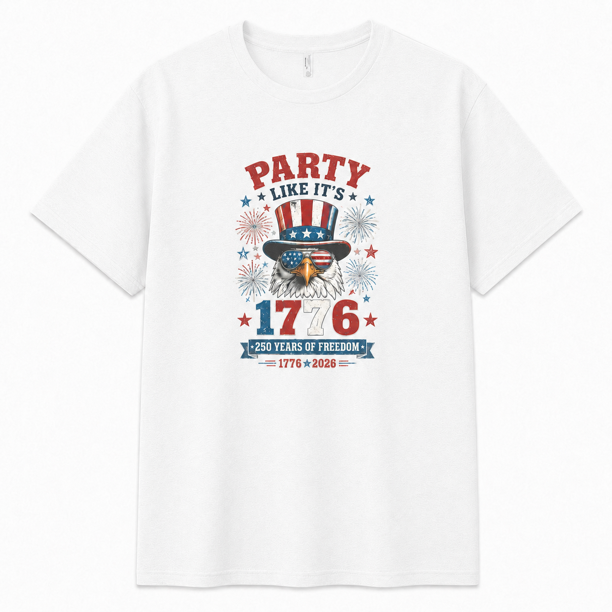 Men’s Party Like It’s 1776 Eagle Tee - Bellkmart