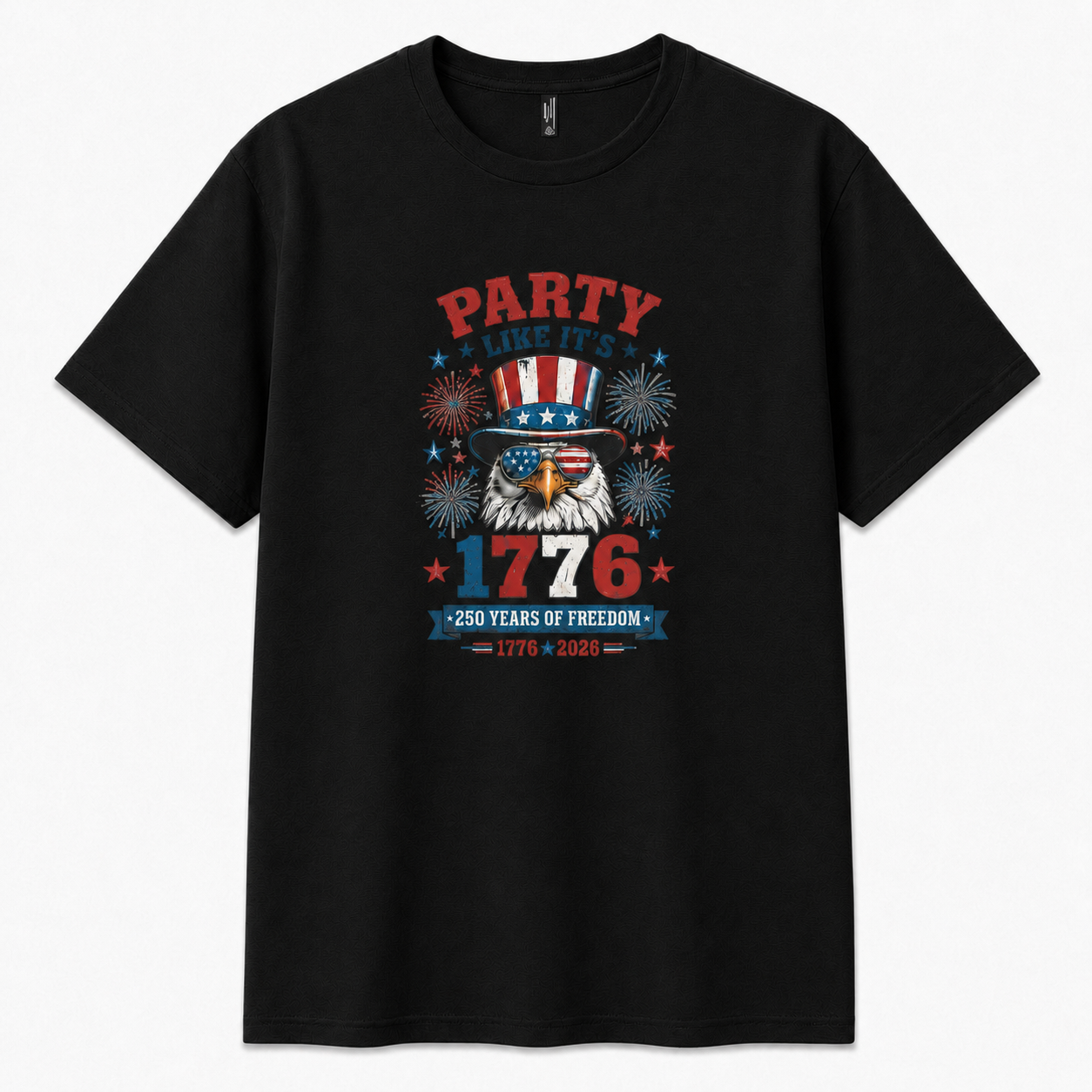 Men’s Party Like It’s 1776 Eagle Tee - Bellkmart