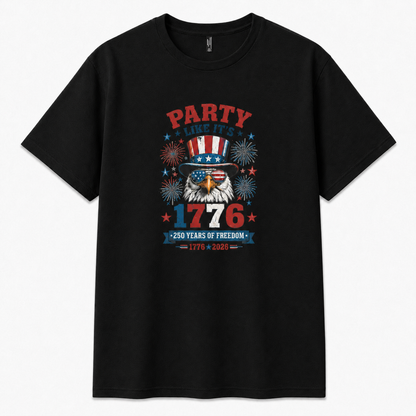 Men’s Party Like It’s 1776 Eagle Tee - Bellkmart