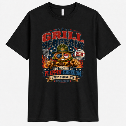 Men’s Grill Sergeant 250 BBQ Graphic Tee - Bellkmart