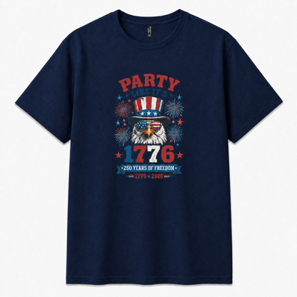 Men’s Party Like It’s 1776 Eagle Tee - Bellkmart