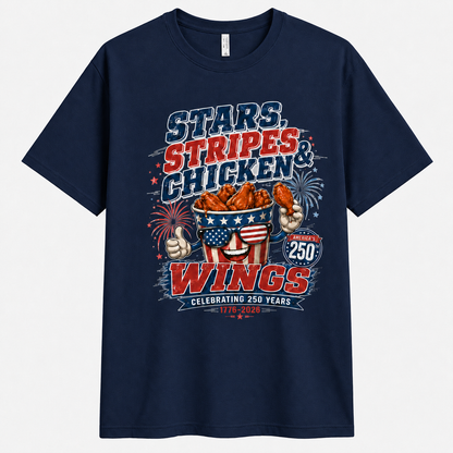 Men’s Stars Stripes & Wings 250th Tee - Bellkmart