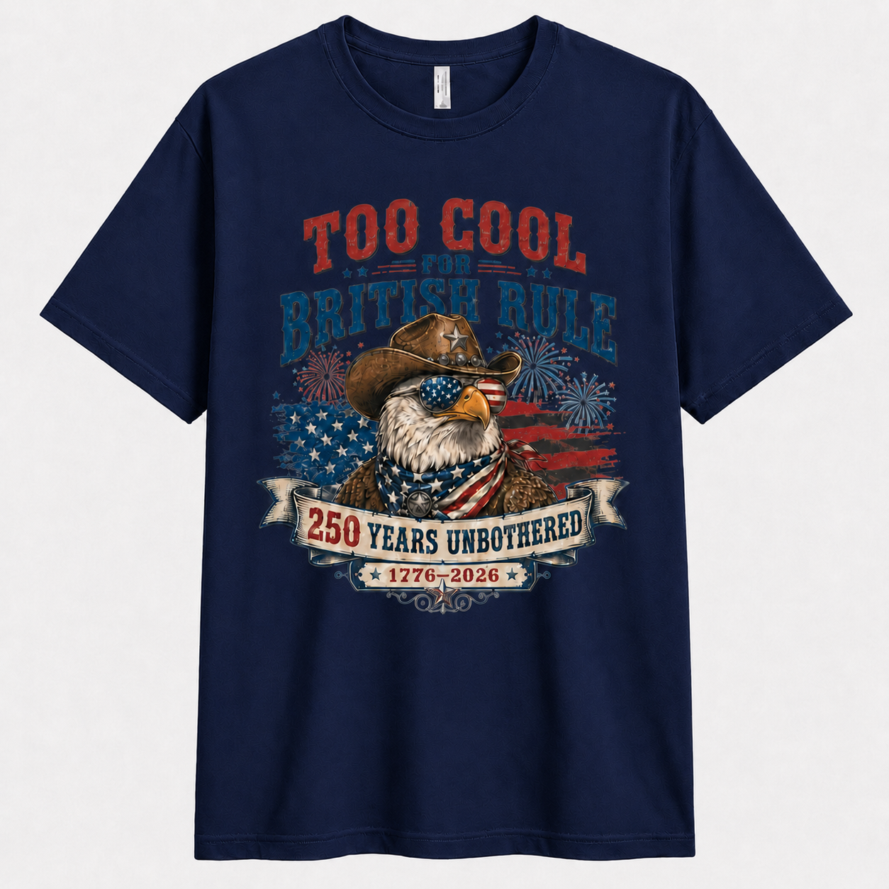 Men’s Too Cool for British Rule 250th Tee - Bellkmart