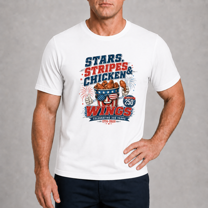 Men’s Stars Stripes & Wings 250th Tee - Bellkmart