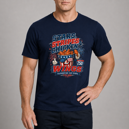 Men’s Stars Stripes & Wings 250th Tee - Bellkmart