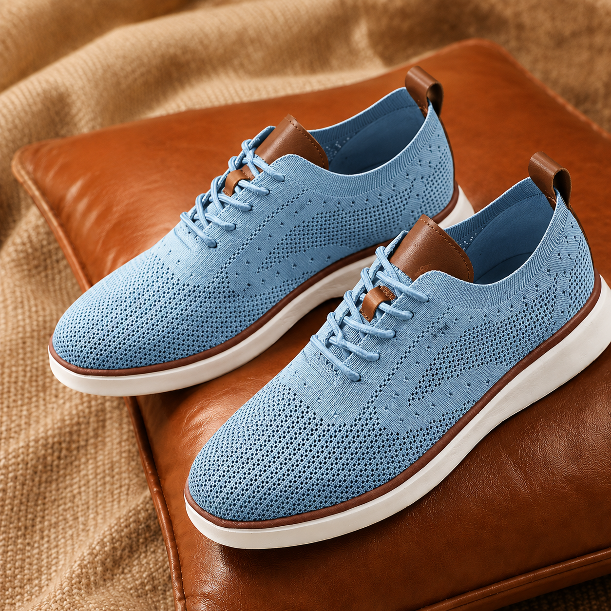 Bellkmart Aeroflex™ Men’s Knit Comfort Oxfords
