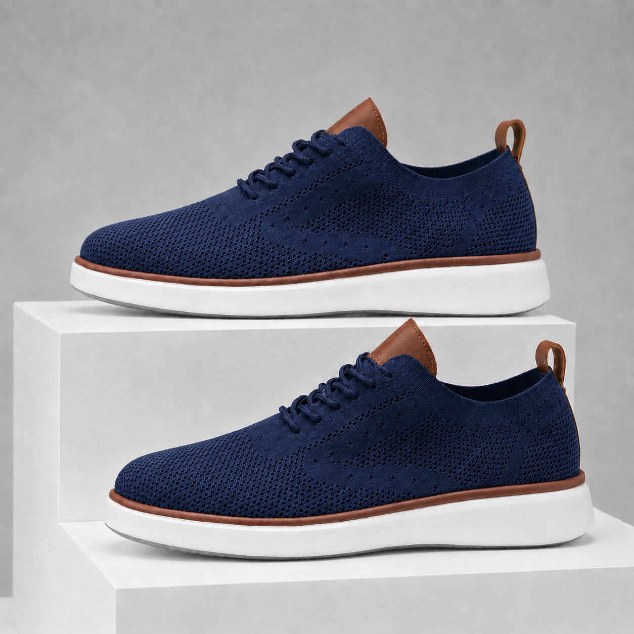 Bellkmart Aeroflex™ Men’s Knit Comfort Oxfords
