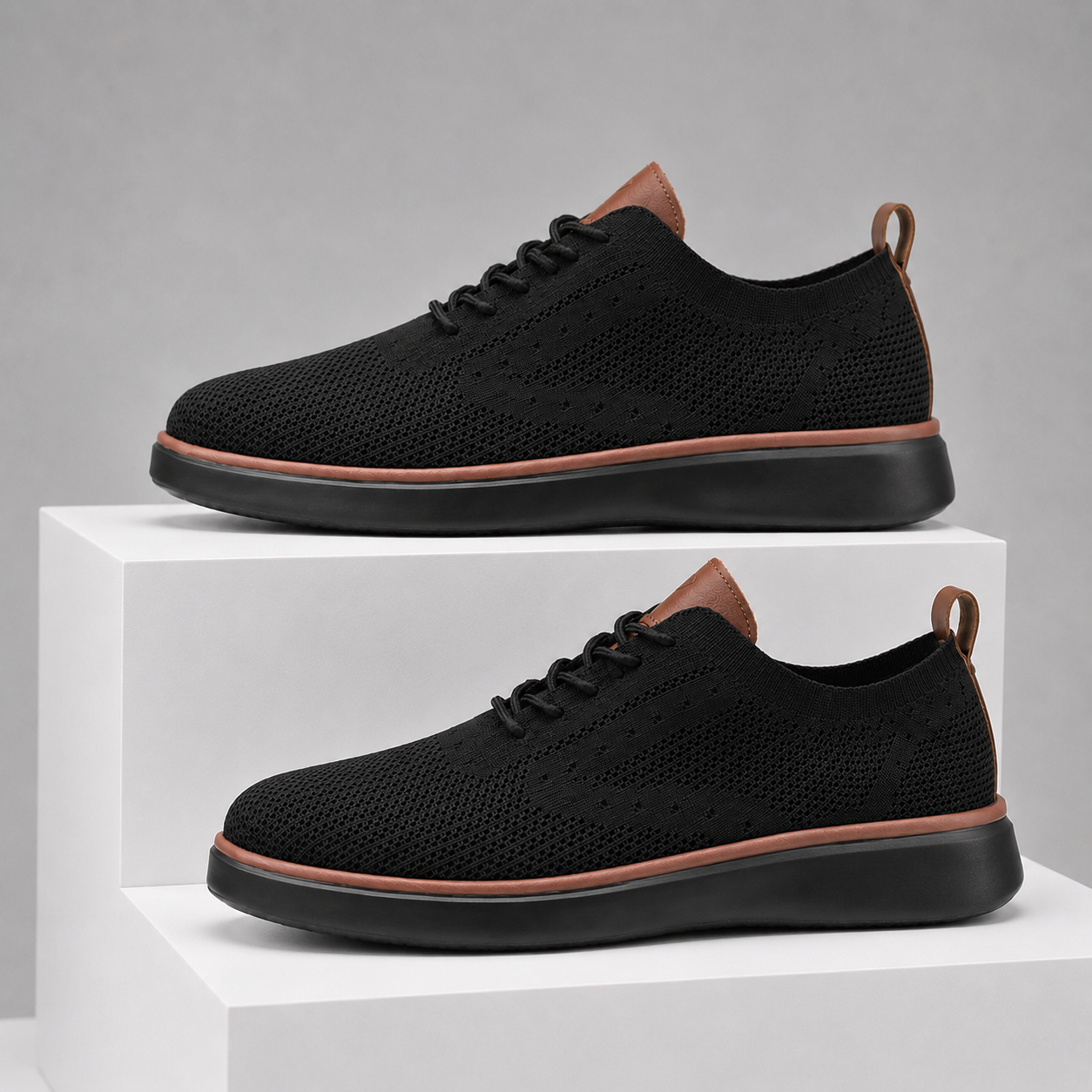 Bellkmart Aeroflex™ Men’s Knit Comfort Oxfords