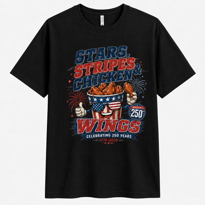 Men’s Stars Stripes & Wings 250th Tee - Bellkmart