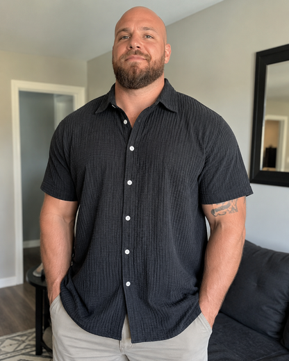 Bellkmart – Men’s GridWeave Ultra Comfortable Shirt