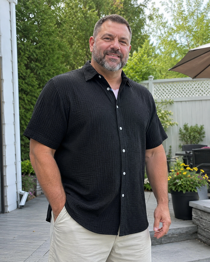 Bellkmart – Men’s GridWeave Ultra Comfortable Shirt