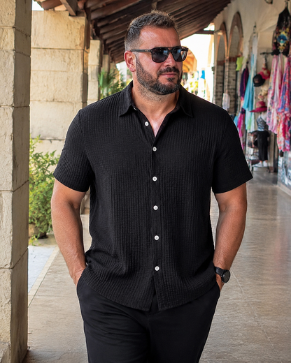 Bellkmart – Men’s GridWeave Ultra Comfortable Shirt