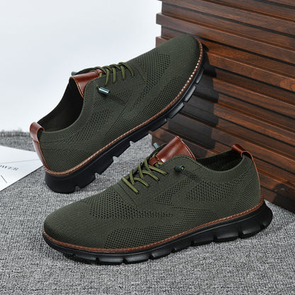 Black Sole Super Comfy breathable Orthopedic Mesh Sneakers For Wide Feet - Olive - Bellkmart