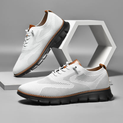 Black Sole Super Comfy breathable Orthopedic Mesh Sneakers For Wide Feet - Gray - Bellkmart