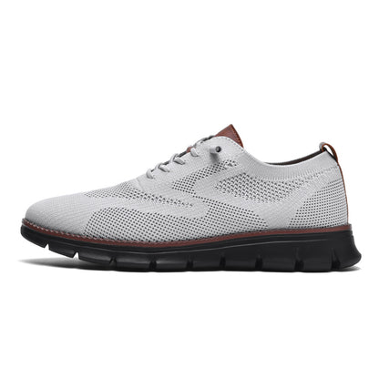 Black Sole Super Comfy breathable Orthopedic Mesh Sneakers For Wide Feet - Gray - Bellkmart