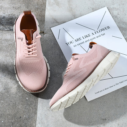 Women Oxford Comfy breathable Orthopedic Mesh Sneakers For Wide Feet - Bellkmart