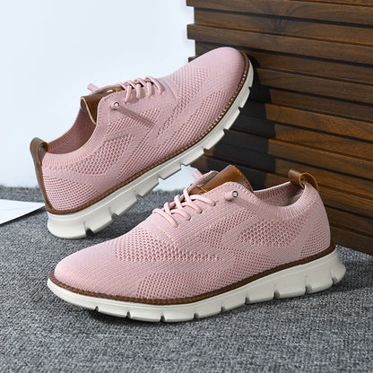 Women Oxford Comfy breathable Orthopedic Mesh Sneakers For Wide Feet - Bellkmart