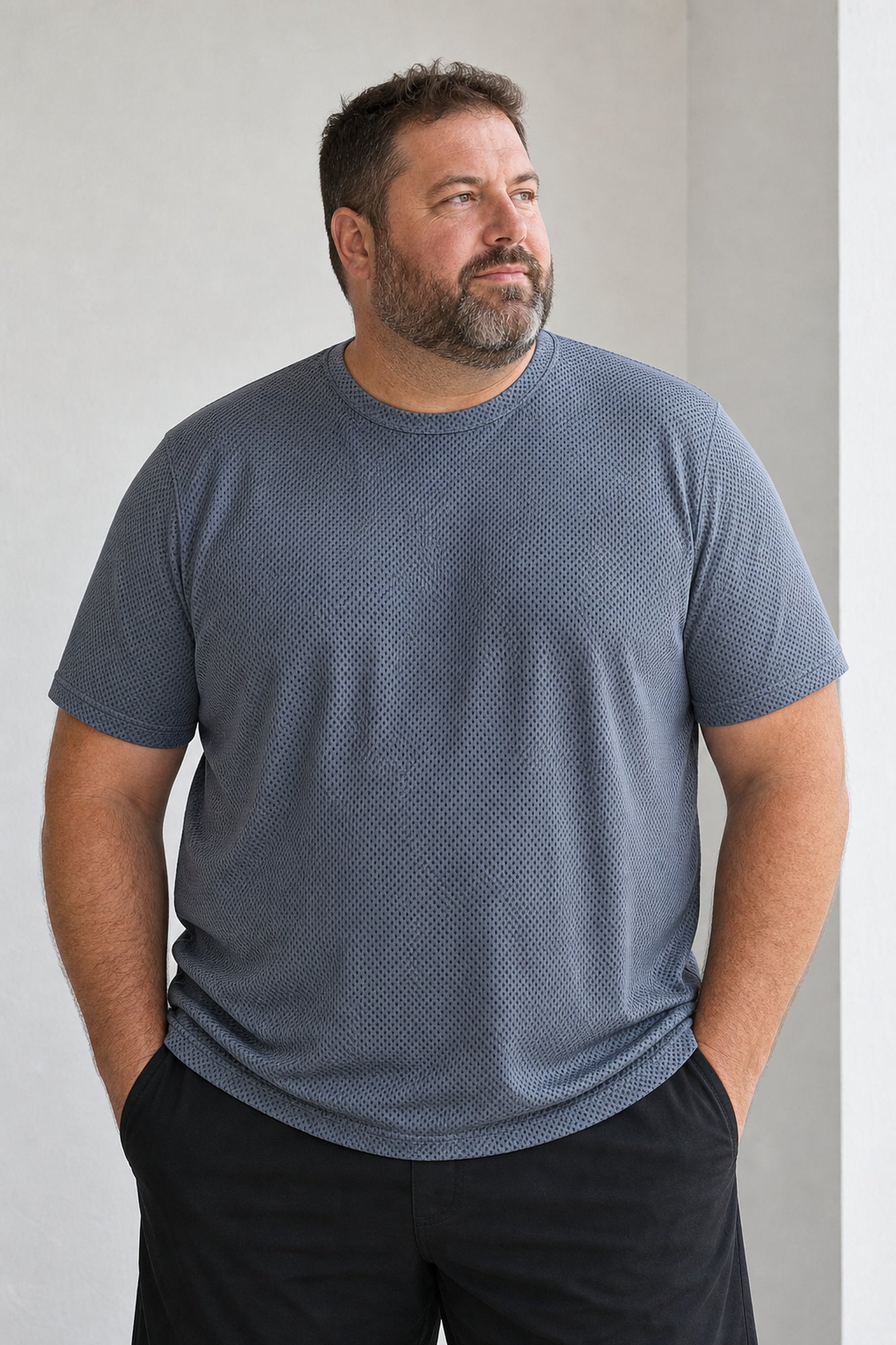 Bellkmart AirGrid™ Big & Tall Cooling Mesh Tee