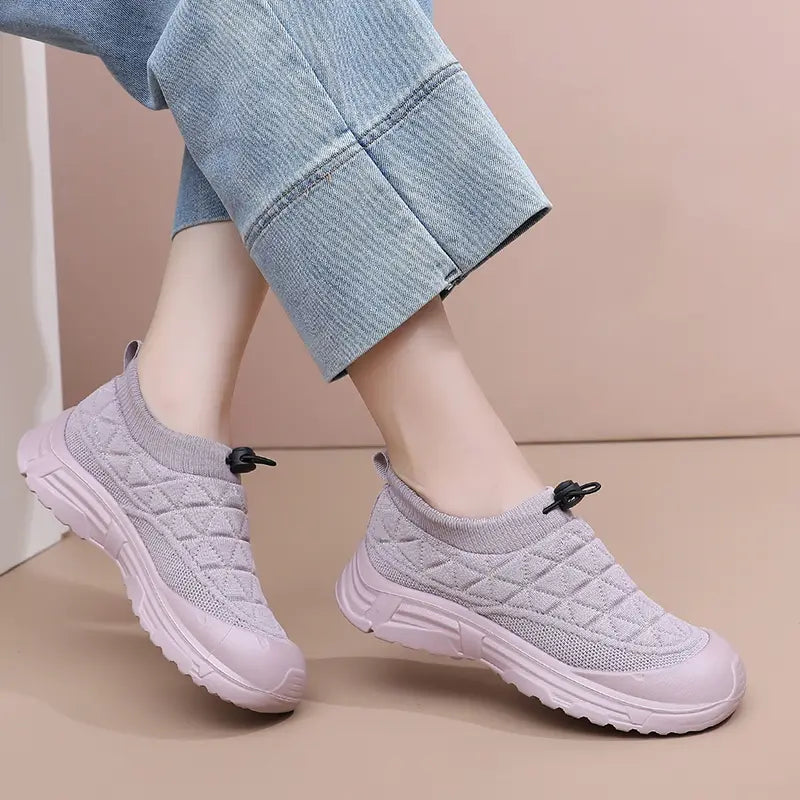 Women's Super Comfort Slip On Orthopedic Sneakers - Bellkmart