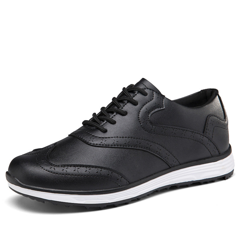 Men's Carved Fashion Golf Anti-Slip Casual Sports Shoes - Free Shipping - Bellkmart