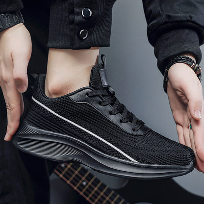 Striped Comfort Breathable Orthopedic Sneakers - Bellkmart