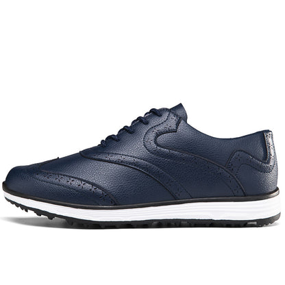 Men's Carved Fashion Golf Anti-Slip Casual Sports Shoes - Free Shipping - Bellkmart