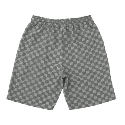 Men's Retro Plaid Two-Piece Loungewear Set - Bellkmart