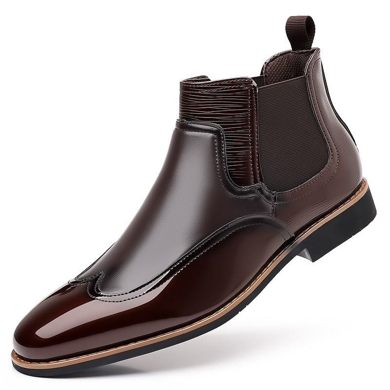 Men's Colorblock Chelsea Boots - Bellkmart