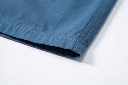 Men's Durable Pleated Shorts with Multiple Pockets - Bellkmart