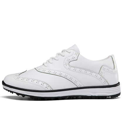 Men's Carved Fashion Golf Anti-Slip Casual Sports Shoes - Free Shipping - Bellkmart