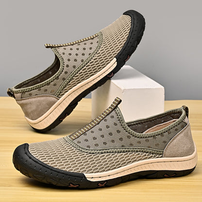 Breathable Comfortable Mesh Slip-On Orthopedic Outdoor Shoes - Bellkmart
