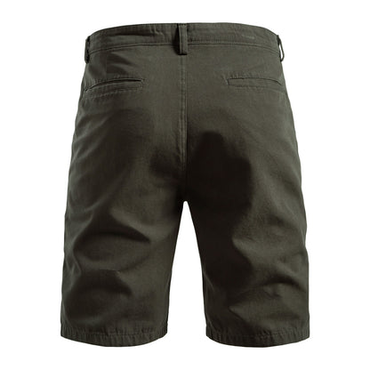 Men's Durable Pleated Shorts with Multiple Pockets - Bellkmart