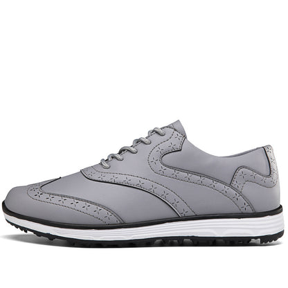 Men's Carved Fashion Golf Anti-Slip Casual Sports Shoes - Free Shipping - Bellkmart