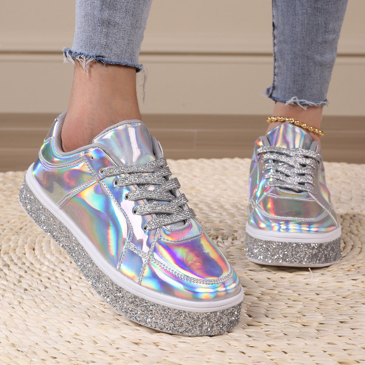 Women's All Glitter Shoes - Bellkmart