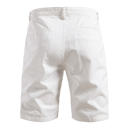 Men's Durable Pleated Shorts with Multiple Pockets - Bellkmart