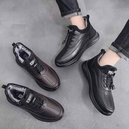 Men's Outdoor Fleece Cold-Proof Orthopedic Shoes - Bellkmart